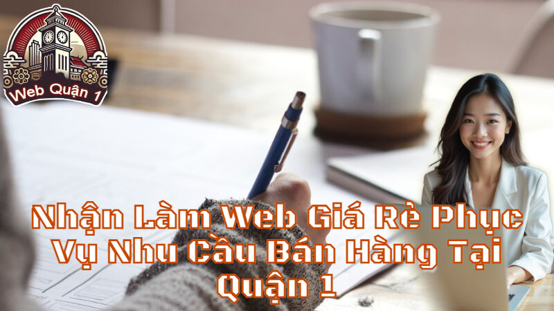 Nhận Làm Web Giá Rẻ Phục Vụ Nhu Cầu Bán Hàng Tại Quận 1