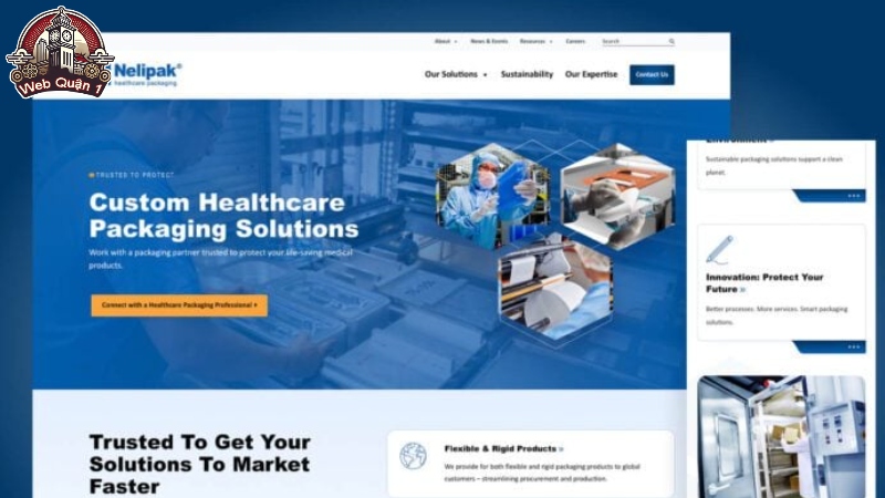 Giao diện website doanh nghiệp và tầm quan trọng của nó